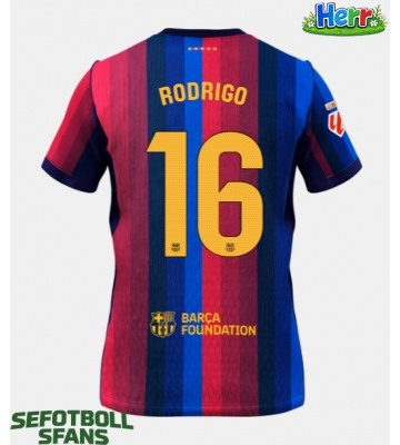 Barcelona Rodri Hernandez #16 Hemmatröja 2026-27 Kortärmad